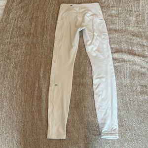 White Lululemon Leggings